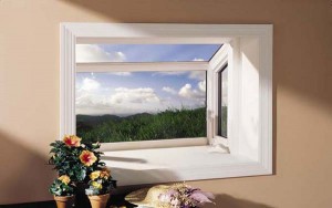 Residential Vinyl Garden Windows Image