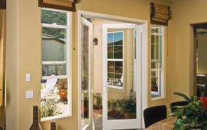 Residential Vinyl Swing Door Slide One
