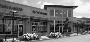 Point Commons Store Front Door and Window System Project Parallax Grey