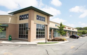 Point Commons Store Front Door and Window System Project View 1