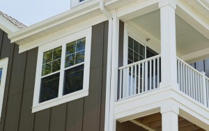 The Reserve Apartment Complex Single Hung Window Close Up Two