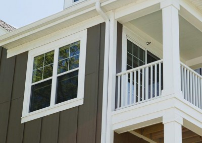 The Reserve Apartment Complex Single Hung Window Close Up Two