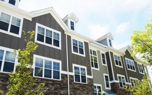 The Reserve Apartment Complex Single Hung Window Top Half